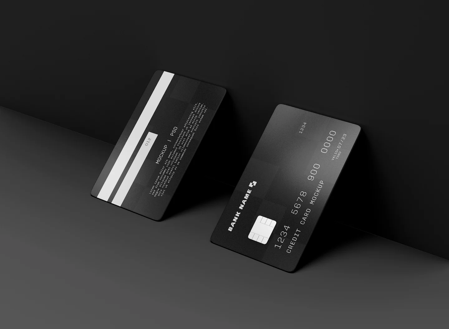 Credit cards with a timeline of installment purchases, available credit, and future bills
